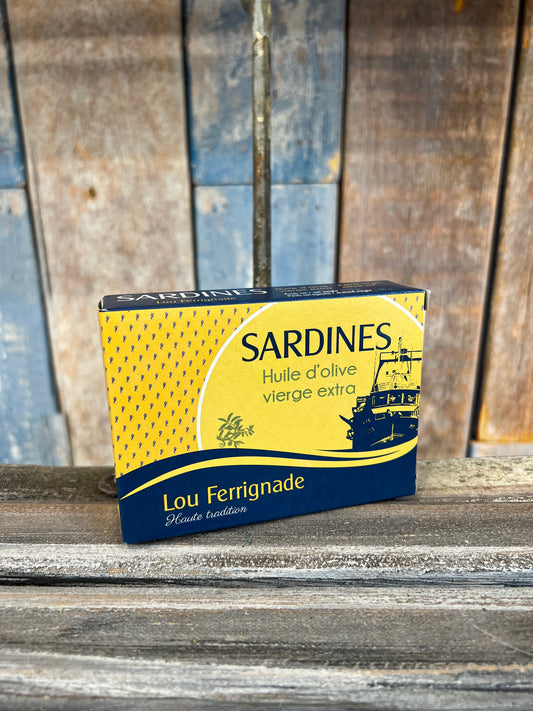 Sardines à l’huile d’olive 115g