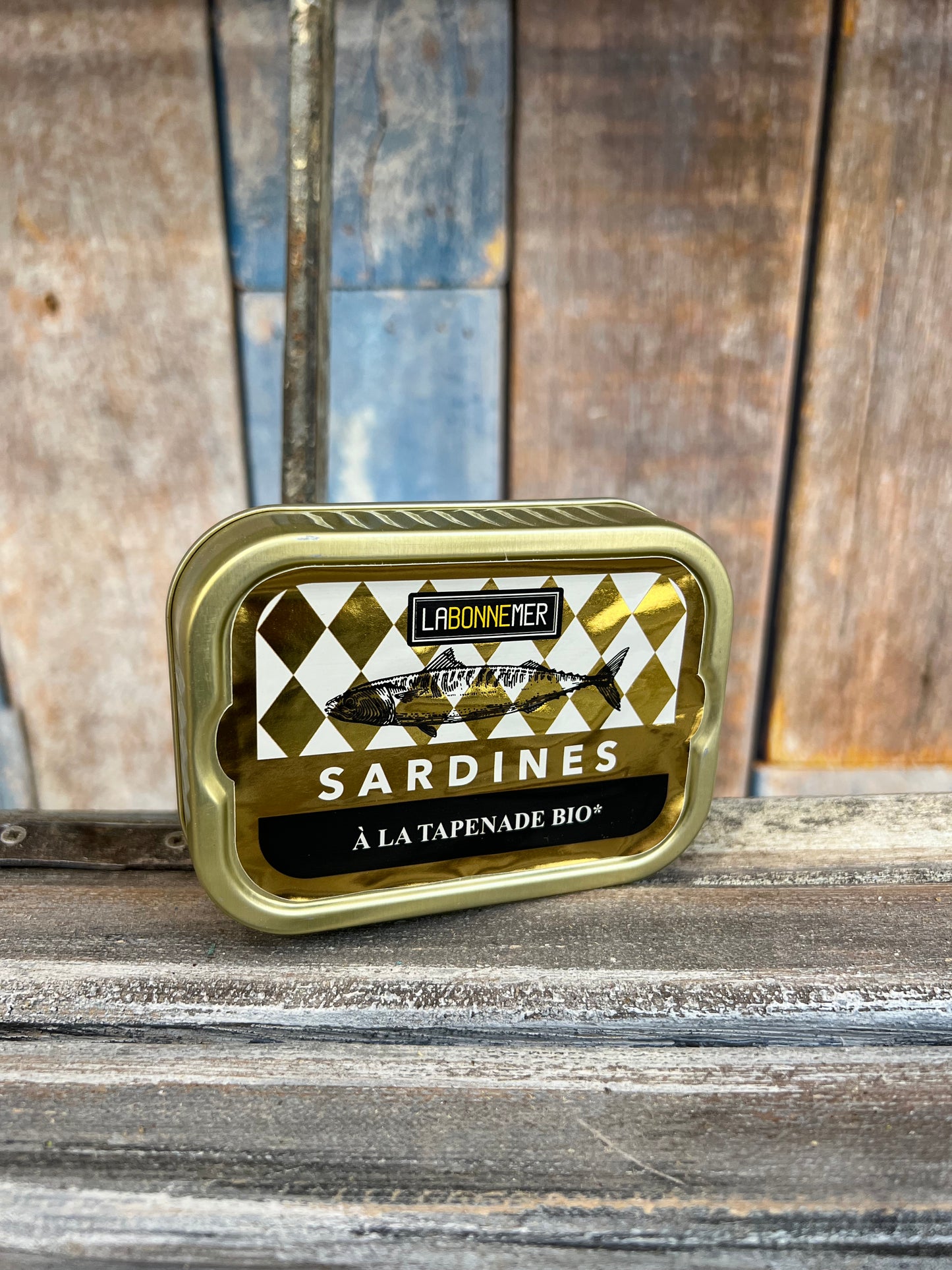Sardines à la tapenade bio 115g